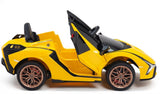 Lamborghini Sian 12V Gul – Elektrisk børnebil med 4x12V motorer