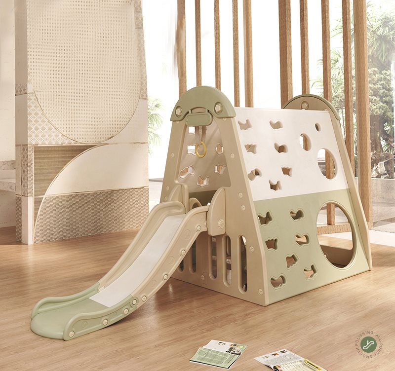 Elitetoys Kids Zone Aktivitetshus med rutsjebane og gynge