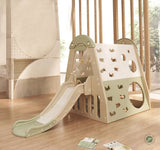 Elitetoys Kids Zone Aktivitetshus med rutsjebane og gynge