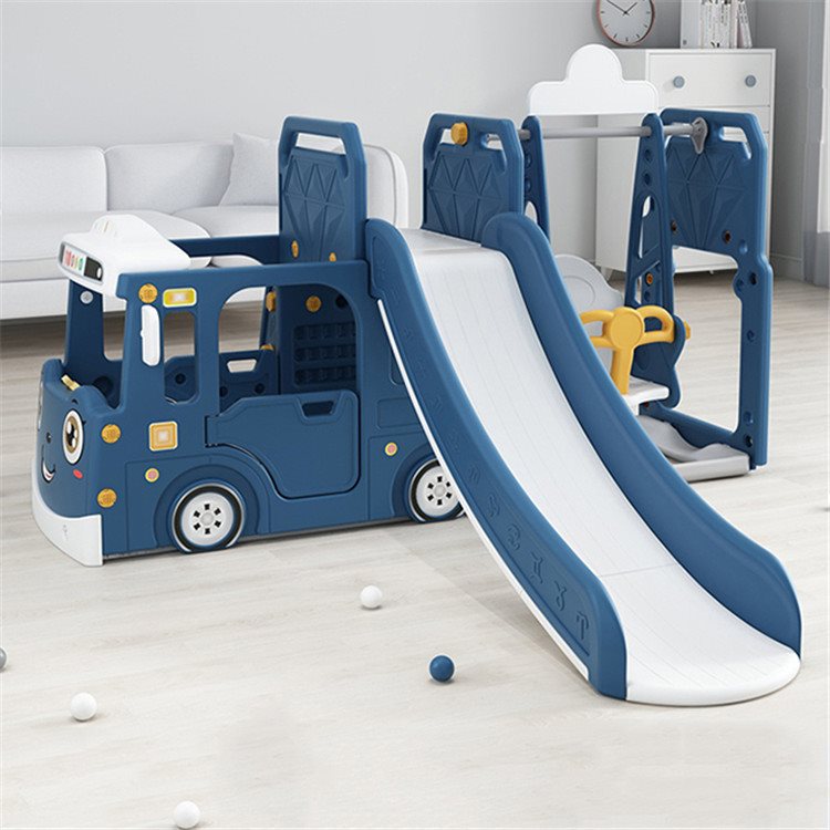 Elitetoys Kids Zone Aktivitetslastbil med rutsjebane og gynge