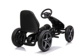 Mercedes-Benz Gokart med gummidæk og justerbart sæde