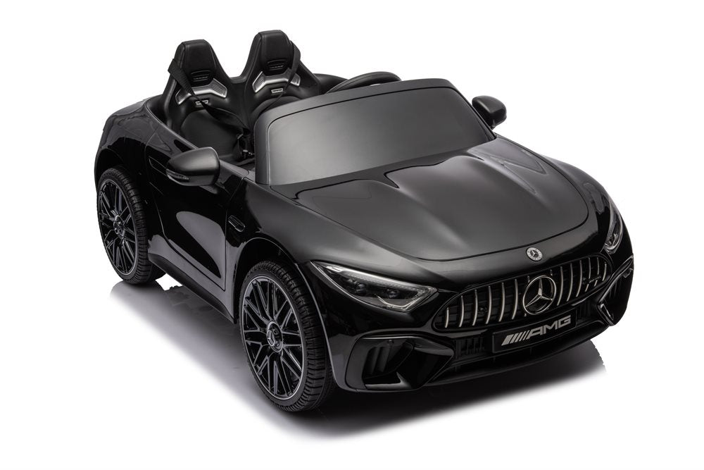 Mercedes AMG SL63 Sort Elbil til Børn, 4x24V