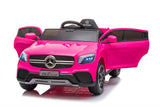 Mercedes GLC Coupé Pink – Elbil til børn, 4x12V med EVA-dæk og lædersæde