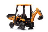 Azeno JCB Backhoe 12V med lædersæde