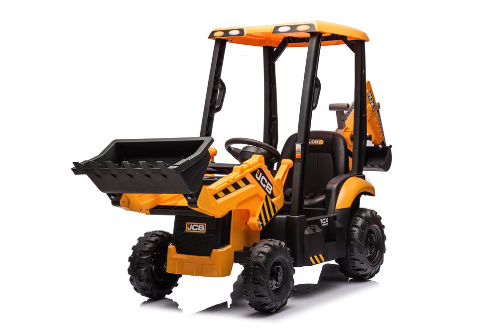 Azeno JCB Backhoe 12V med lædersæde