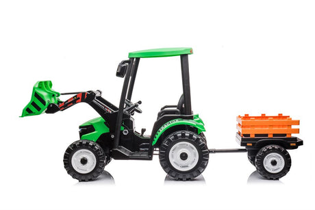 Azeno Farmer Excavator 24V Traktor med trailer