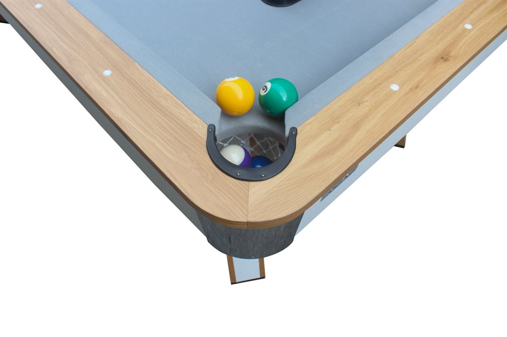 Stanlord Pantheon 7 fod Multibord – Billard, Bordtennis og Spisebord i Hvid