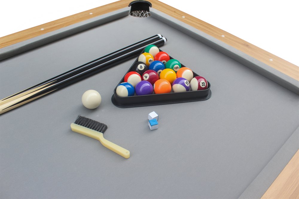 Stanlord Pantheon 7 fod Multibord – Billard, Bordtennis og Spisebord i Hvid