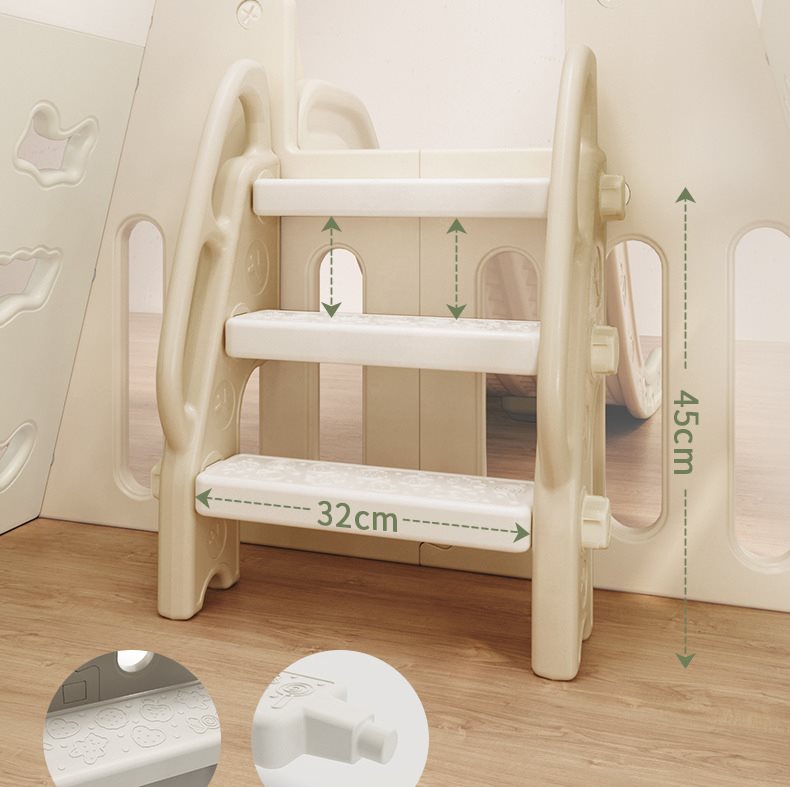 Elitetoys Kids Zone Aktivitetshus med rutsjebane og gynge