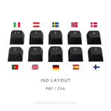 Dark Project ALU Terra Nostra Black - Wired Gaming Keyboard (ISO DE)