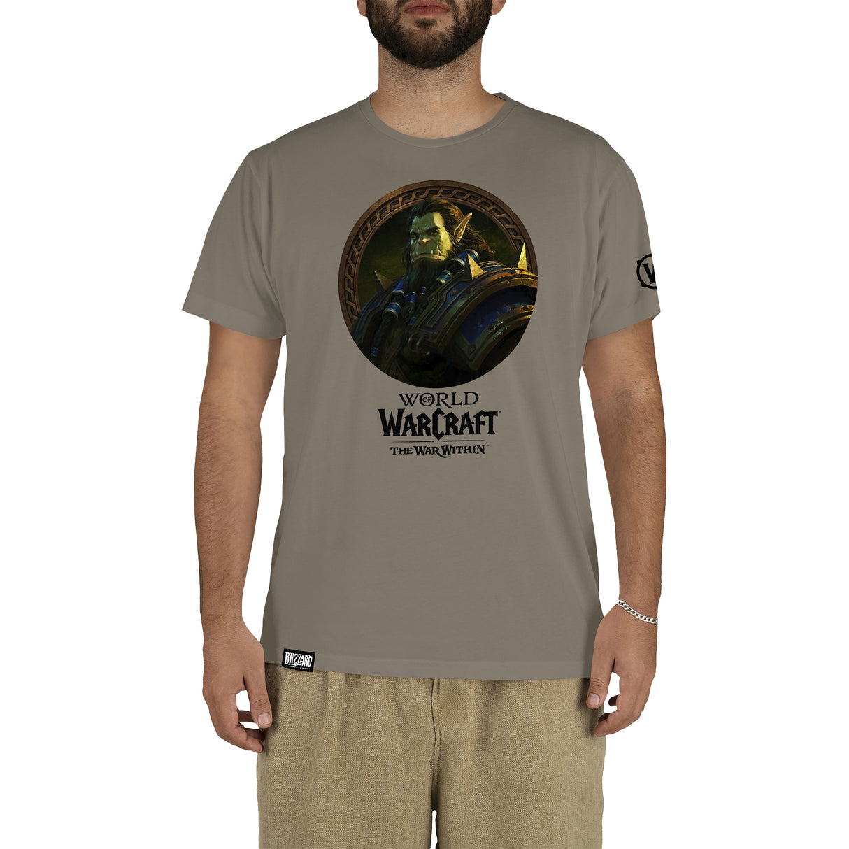 World of Warcraft The War Within Thrall tshirt, color: stone, size: XXL