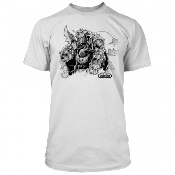 Jinx World of Warcraft - The Beastmaster Premium T-shirt White, M