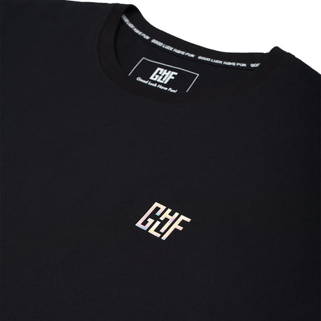 FragON - Holografic Logo Oversize T-shirt Black, S/M