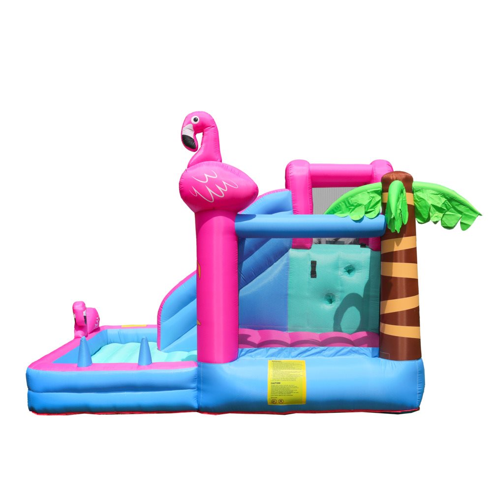 Doctor Dolphin Bounceborg Flamingo inkl. 450W blæser