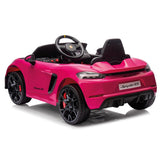 Porsche 718 Spyder RS Elbil med gummihjul – 12V