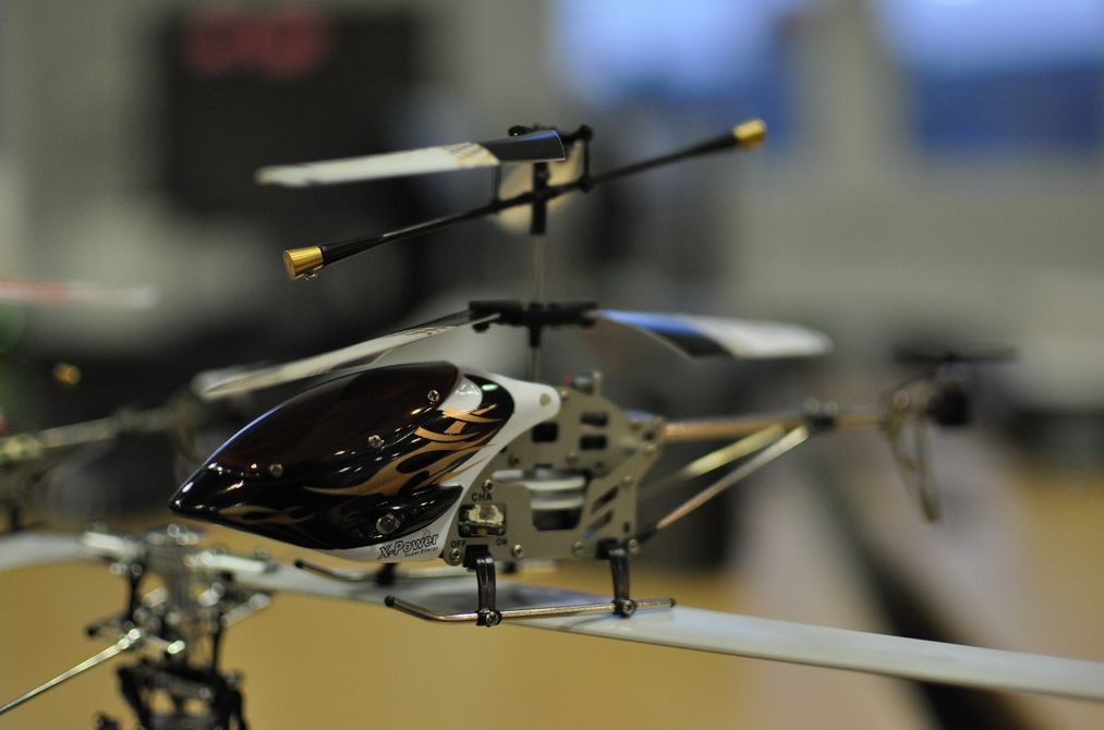 Swift helikopter gyro+