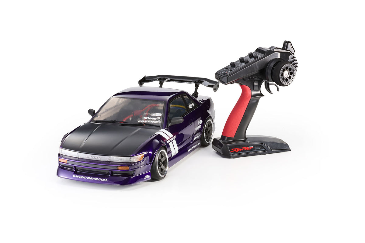 Kyosho Fazer D2 Nissan Silvia S13 Tuned Purple 1:10 Drift Readyset