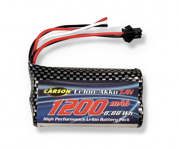 7,4V/1200mAh LiIon Batt. Night Racer JST