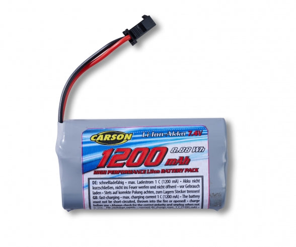 7,4V/1200mAh LiIon Battery Sea Crusher