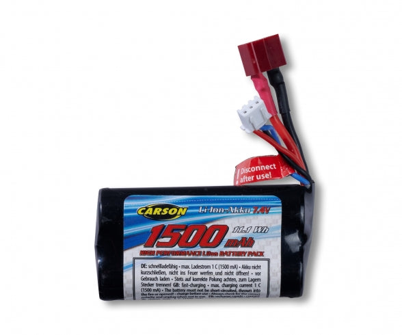 7,4V/1500mAh LiIon Batt. XS-Line T-Plug