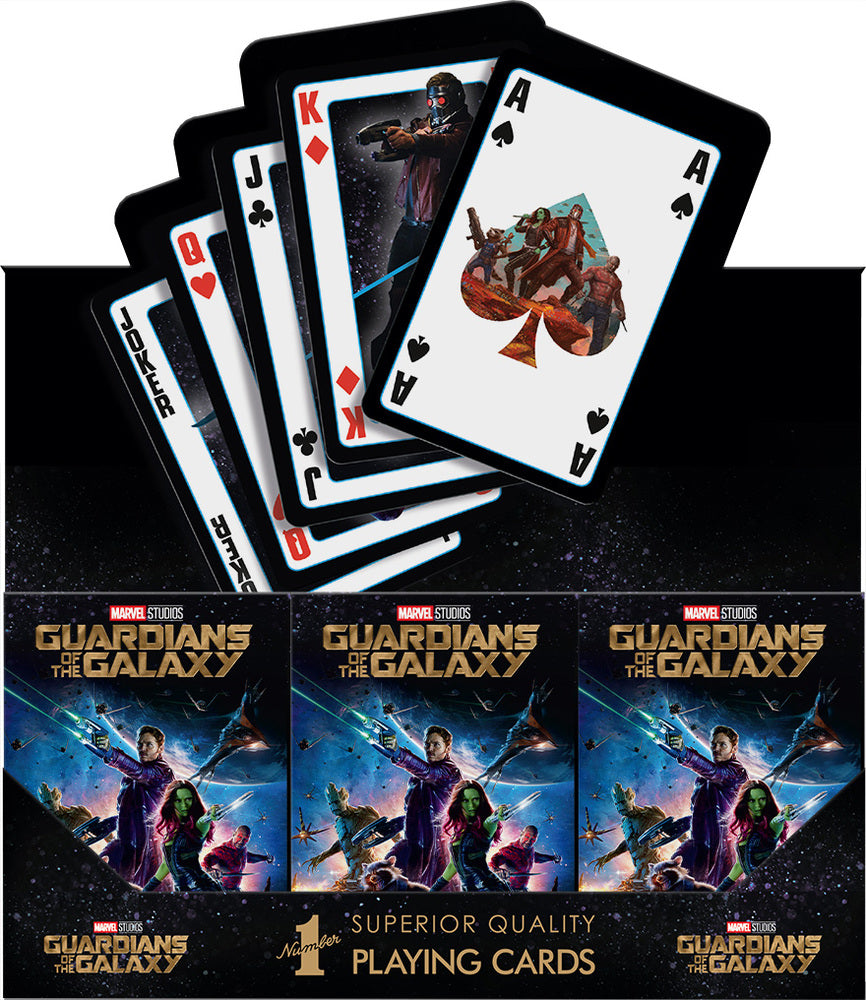 Winning Moves Guardians of the Galaxy - Waddingtons No.1 Playing Cards  English
