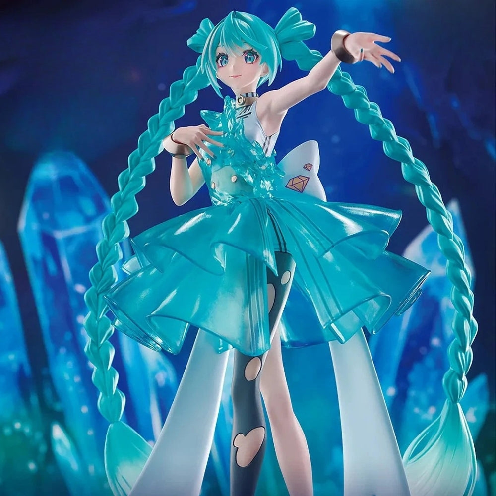 Bandai Hatsune Miku Banpresto Evolve Clearluxe-Emeraldgem-Figure