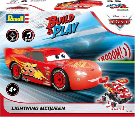 Revell Build & Play Lightning McQueen – Disney Cars med lys & lyd (06562)