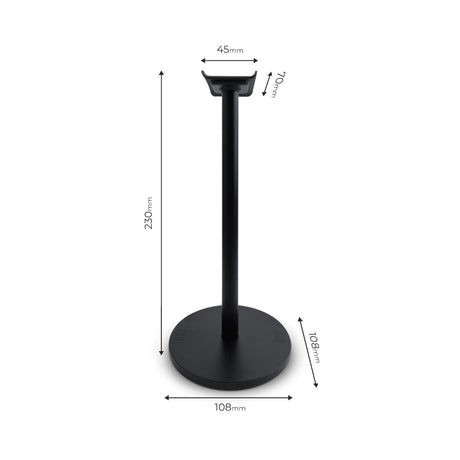 FragON - Watchtower K1 headset &amp; headphone holder, Black