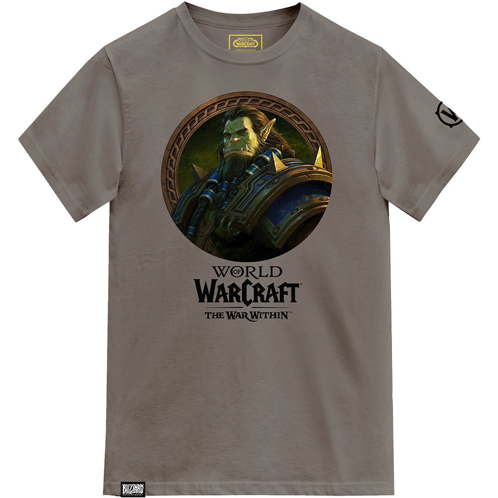 World of Warcraft The War Within Thrall tshirt, color: stone, size: M