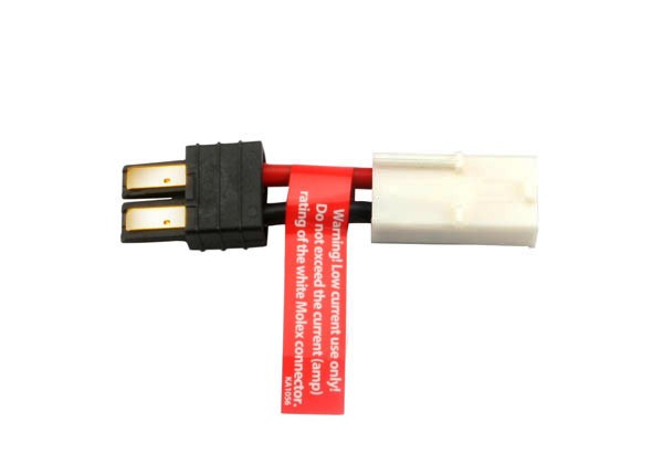 Traxxas 3061 Adapter, Traxxas connector male to Molex female (1)  (Note: Molex conn