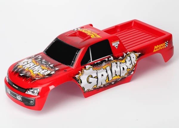 Traxxas 3679 Body, Advanced Auto Parts Grinder, Officially Licensed Monster Jam rep