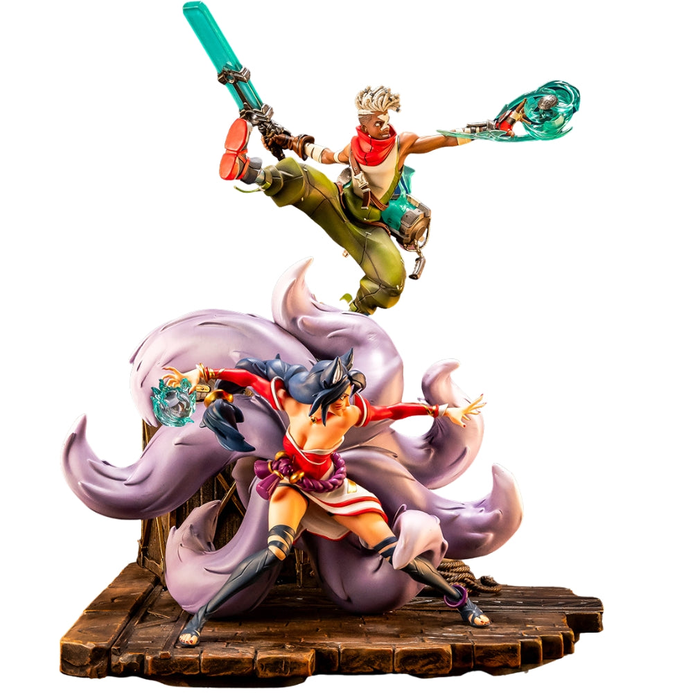 PureArts 2XKO : Ekko &amp; Ahri 1/10 Scale Diorama