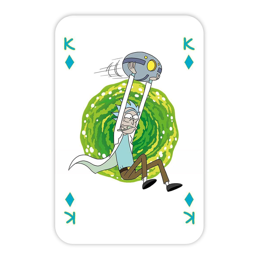 Winning Moves Rick &amp; Morty - Waddingtons No.1 Playing Cards