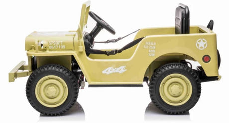 Azeno Desert Olive Elbil til børn, 4x12V