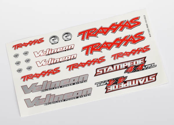 Traxxas 6713 Decal Sheet, Stampede 4X4 VXL