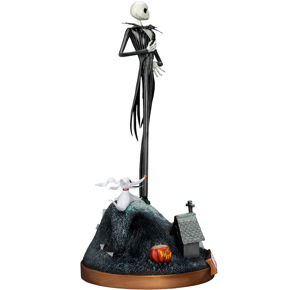 The Nightmare Before Christmas Master Craft Jack Skellington &amp; Zero Statue