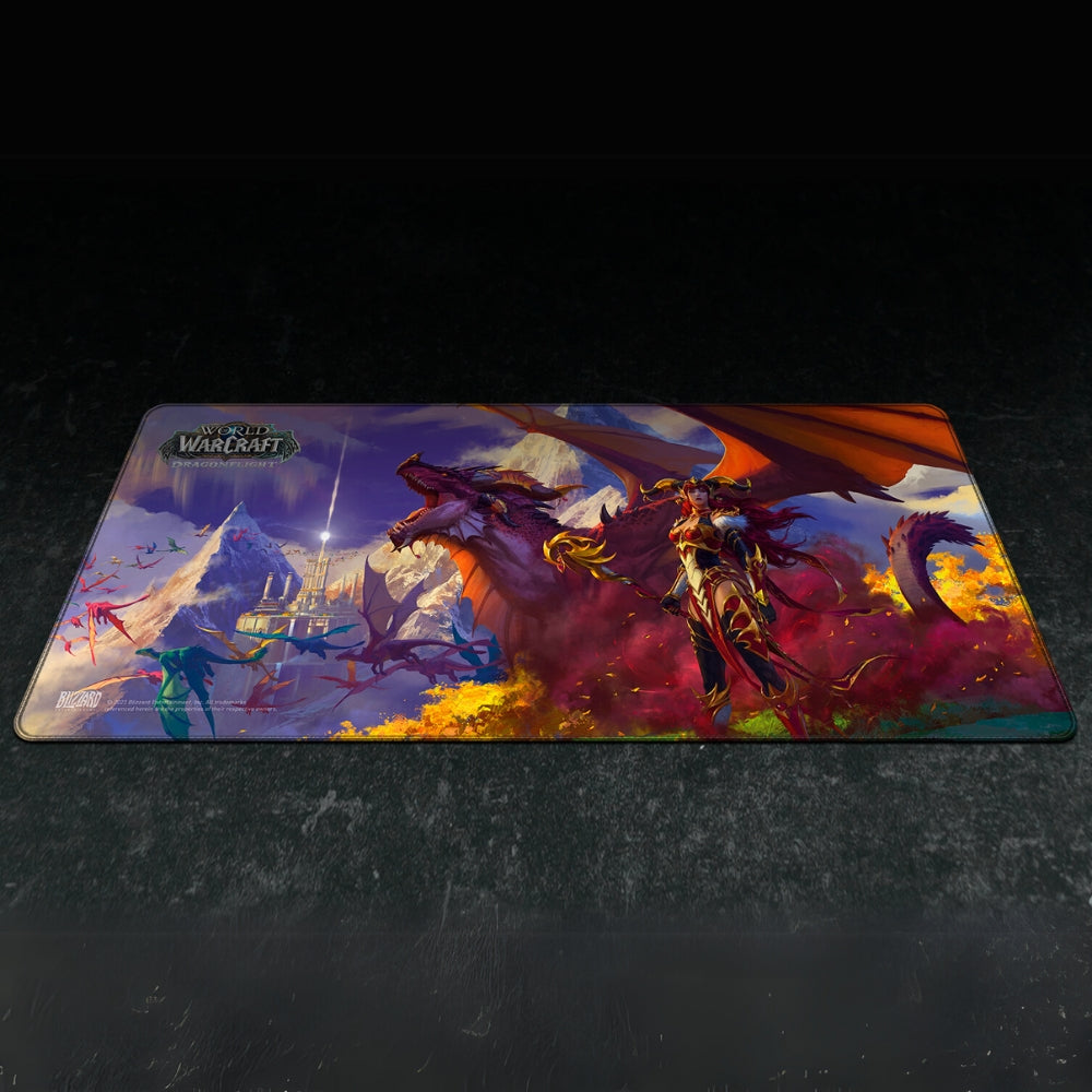 World Of Warcraft Dragonflight: Alexstrasza &amp;  Dragon, Mousepad, XL