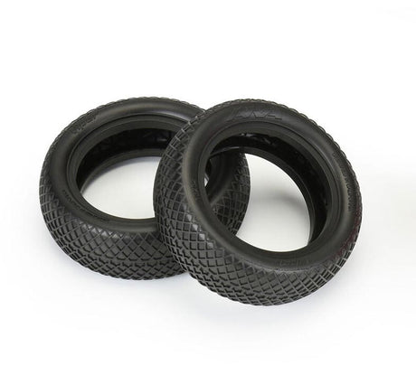 AKA 13232C - Viper 1:10 Buggy Tyre Clay Front 2WD without Insert 2 pcs