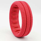 AKA 33034 - 1:10 Buggy 2WD Front Closed Cell Insert V2 Soft Red 2 pcs