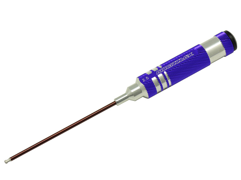 ARROWMAX AM120125 - BALL DRIVER HEX WRENCH 2.5 X 120MM
