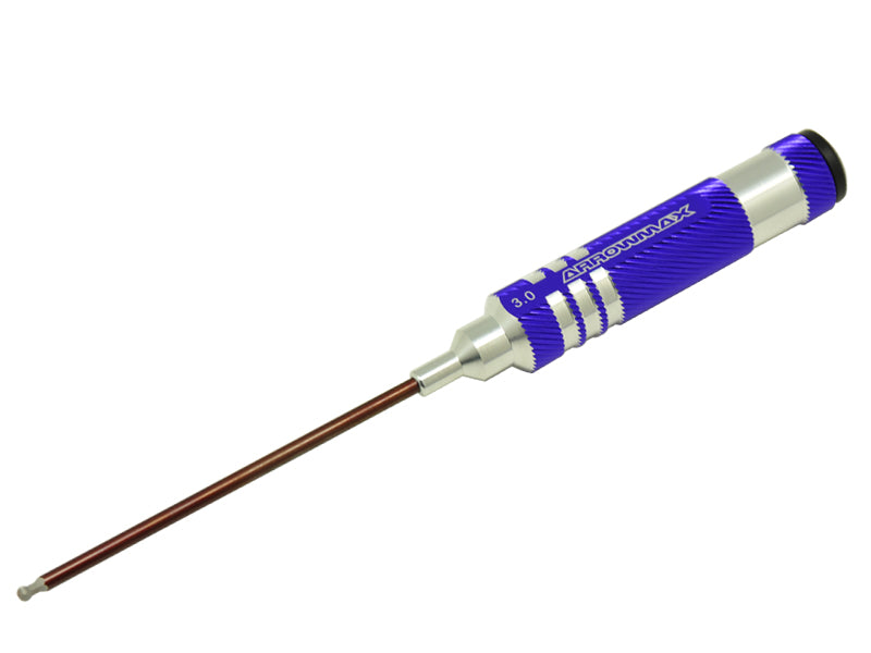 ARROWMAX AM120130 - BALL DRIVER HEX WRENCH 3.0 X 120MM