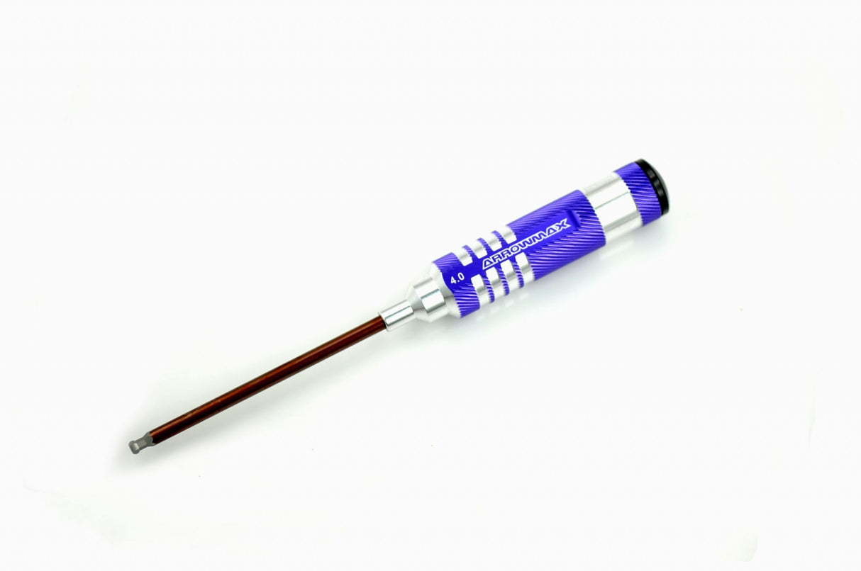 ARROWMAX AM120140 - BALL DRIVER HEX WRENCH 4.0 X 120MM