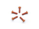 ARROWMAX AM14RH3010-O - ALU SCREW ALLEN ROUNDHEAD M3X10 ORANGE 7075 5