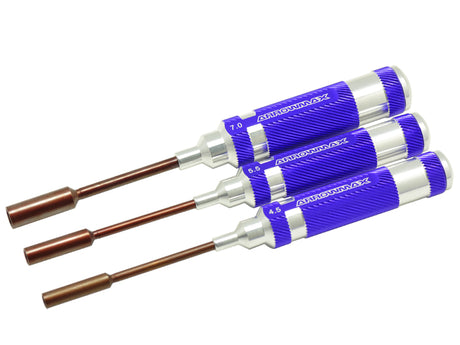 ARROWMAX AM150994 - NUT DRIVER SET 4.5 5.5 & 7.0 X 100MM  3PCES