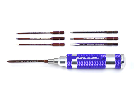ARROWMAX AM160003 - COMBO QUICK DRIVE TIP CADDY SET  US  7 PCS