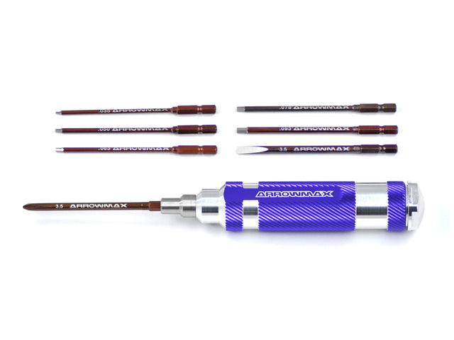 ARROWMAX AM160003 - COMBO QUICK DRIVE TIP CADDY SET  US  7 PCS