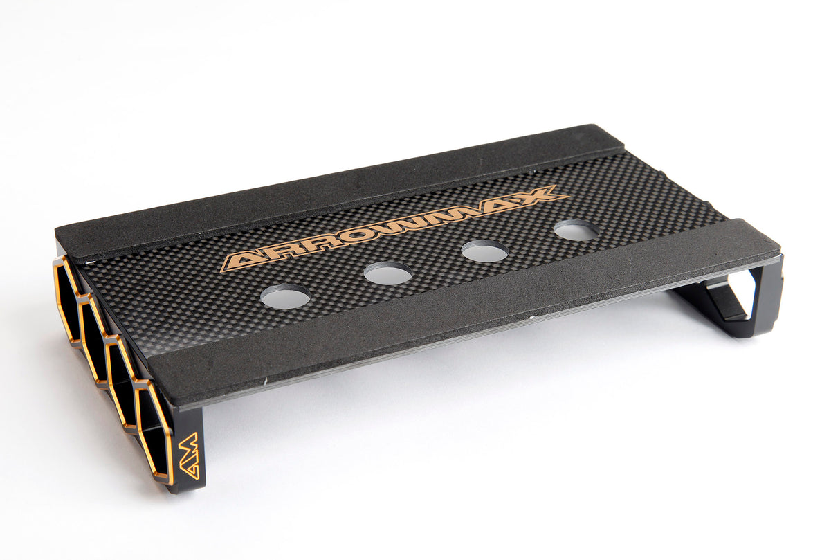 ARROWMAX AM171030 - CAR STAND ONROAD 1/10 BLACK GOLDEN CARBON