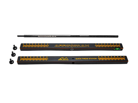 ARROWMAX AM171080 - Quick-Tweak Station For 1/8 On-Road Cars & 1/10  1/12 Black Golden