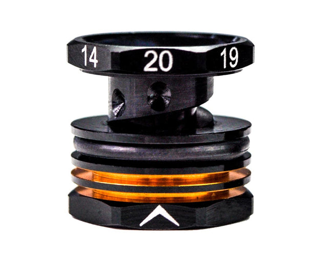 ARROWMAX AM171096 - 14-20mm Adjustable Ride Height Gauge Black Golden