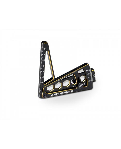 ARROWMAX AM171097 - Ultra Camber Gaurge For 1/10th Black Golden